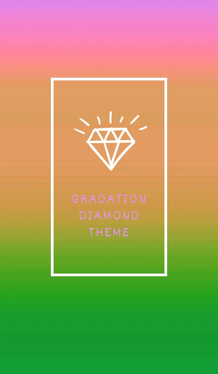 [LINE着せ替え] グラデーション ダイアモンド  138の画像1