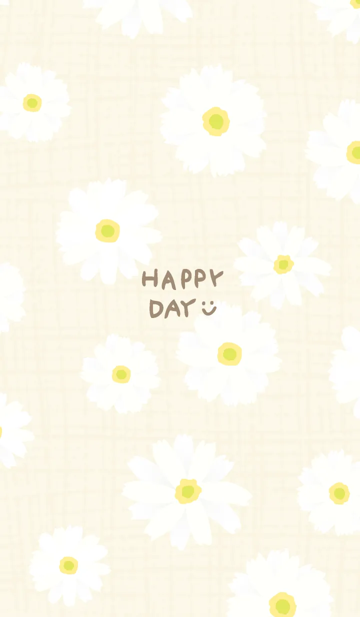 [LINE着せ替え] かわいいデイジー 30の画像1