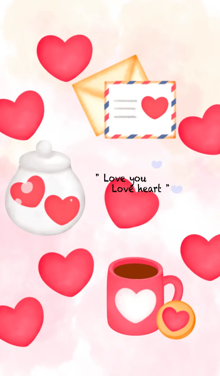 [LINE着せ替え] Lovely things Lovely heart 12の画像1