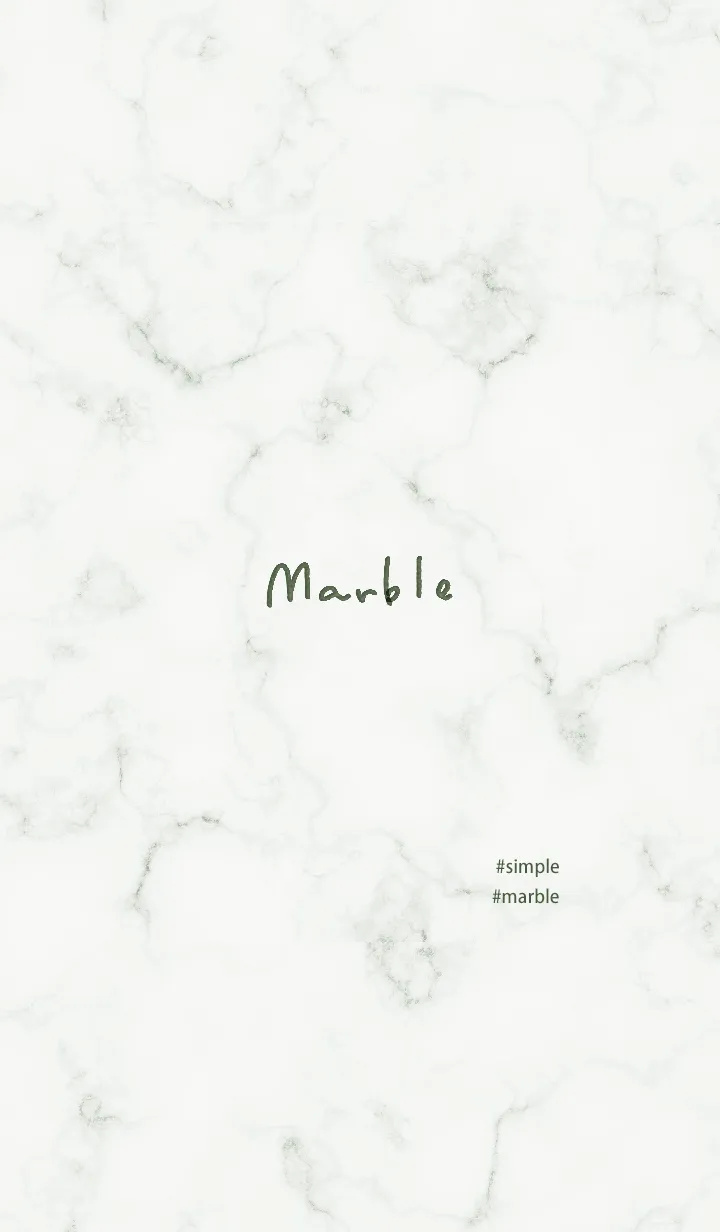 [LINE着せ替え] marble3♦グリーン08_1の画像1