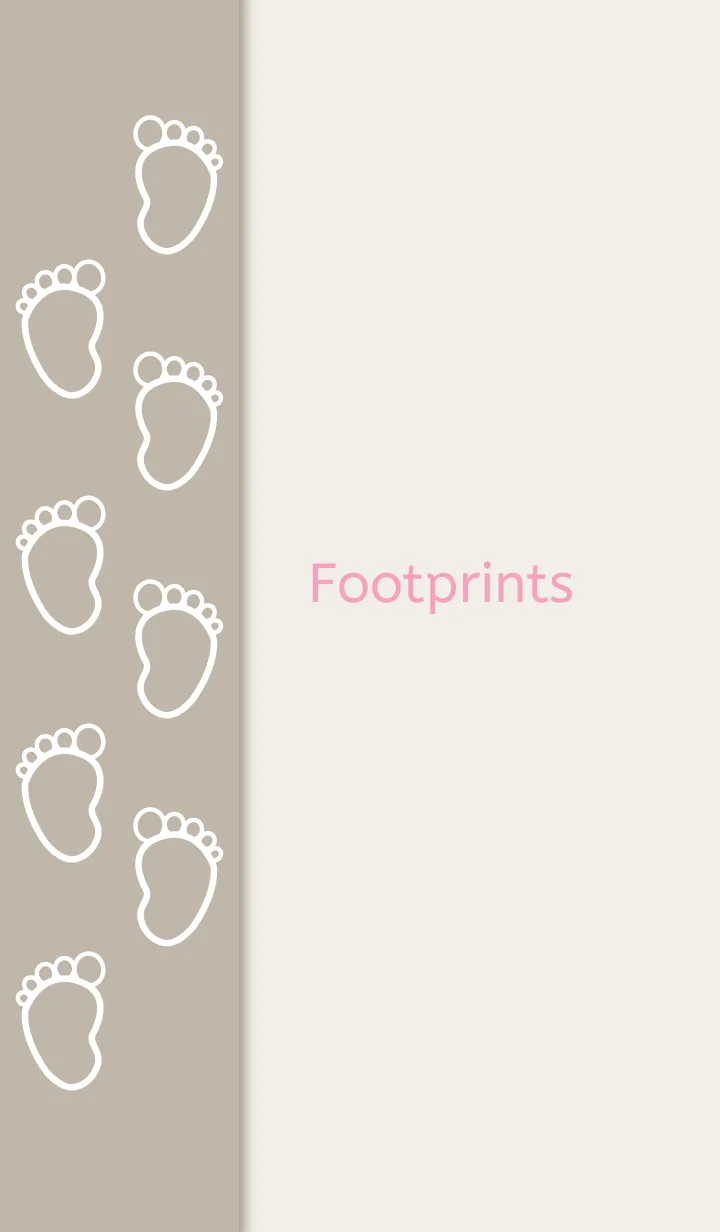 [LINE着せ替え] Foot prints 5の画像1