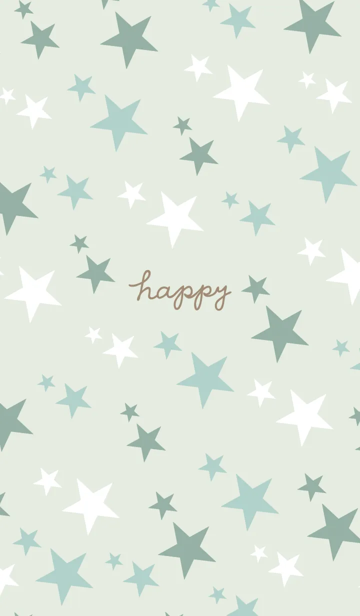 [LINE着せ替え] 3色の星12の画像1