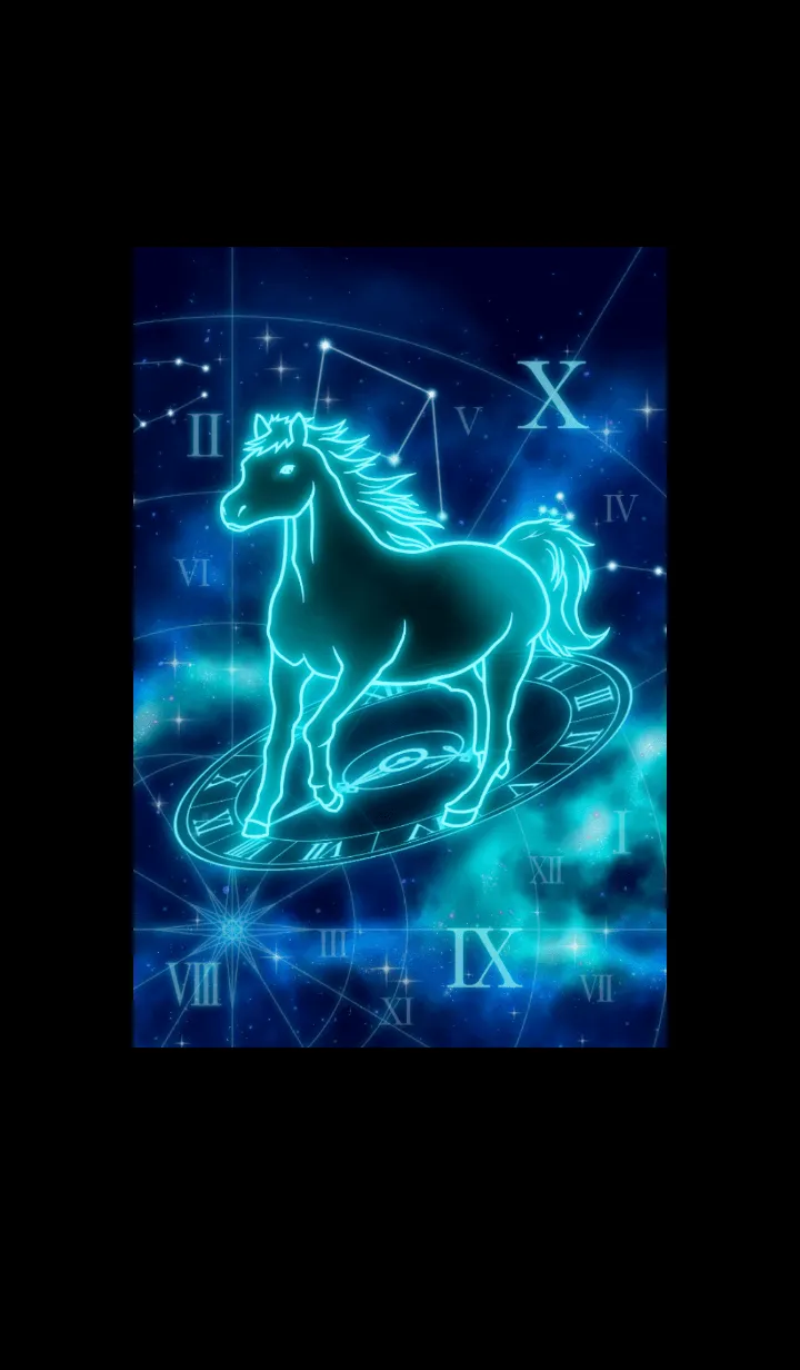 [LINE着せ替え] 十二支 午（うま） -天秤座-の画像1