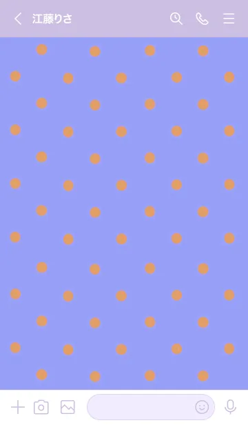 [LINE着せ替え] シンプル ミニ ドット 97の画像3