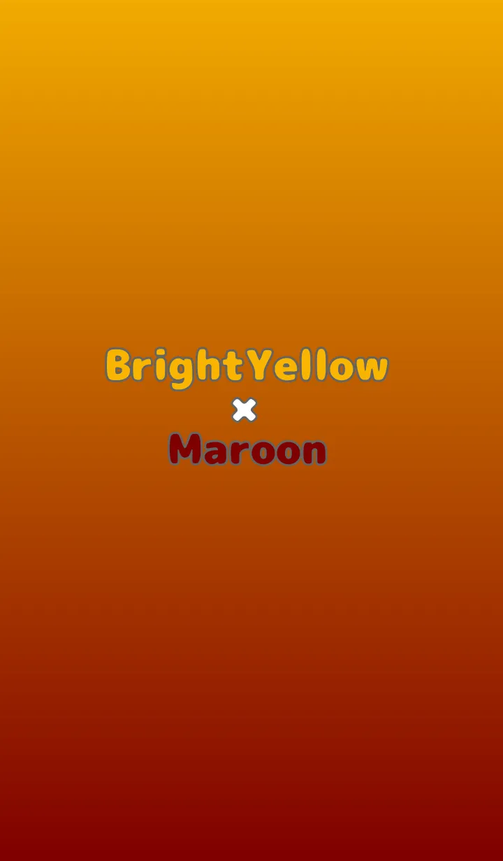 [LINE着せ替え] 山吹色★マルーン.TKCの画像1