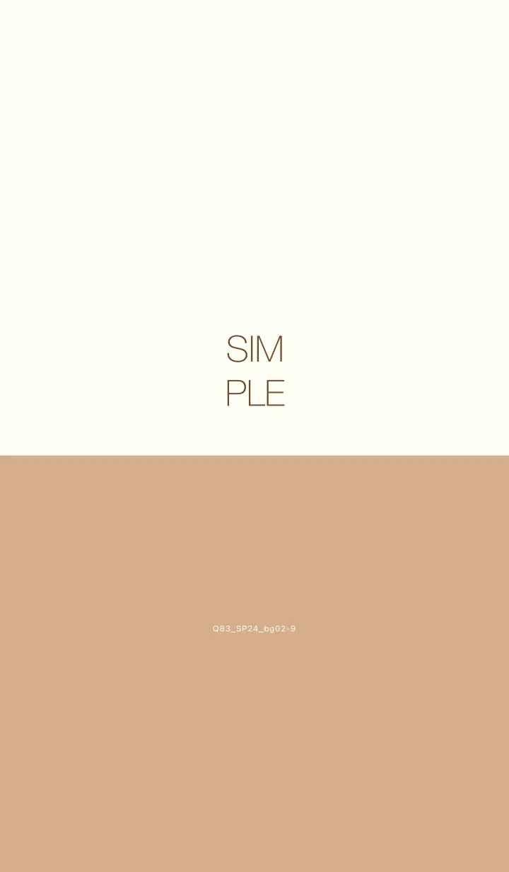 [LINE着せ替え] Q83_24_ベージュ2-9の画像1