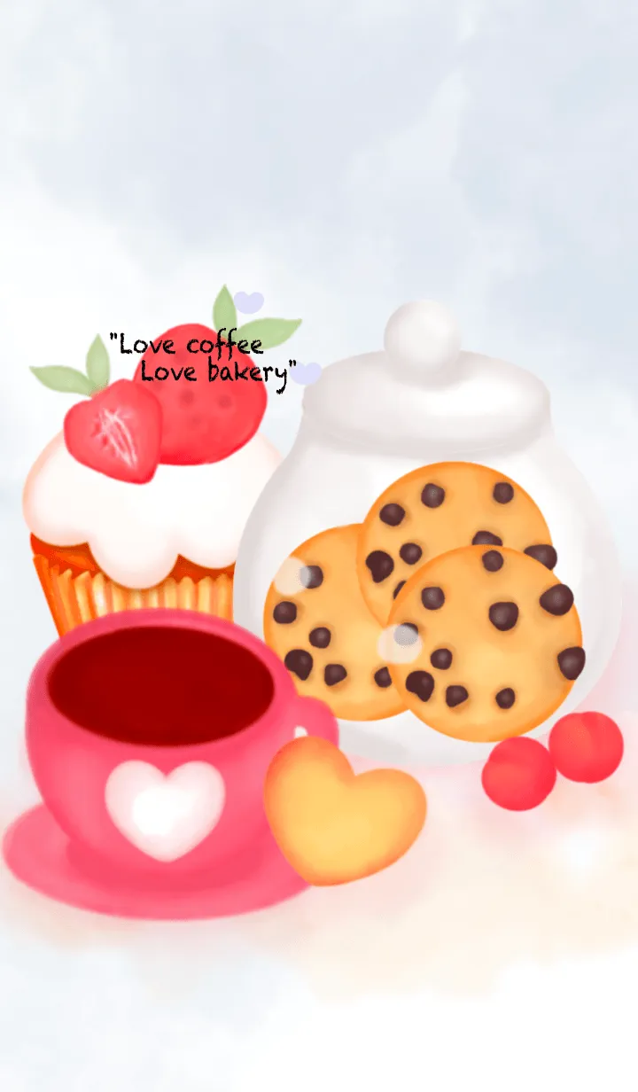 [LINE着せ替え] Love coffee Love bakery 8の画像1