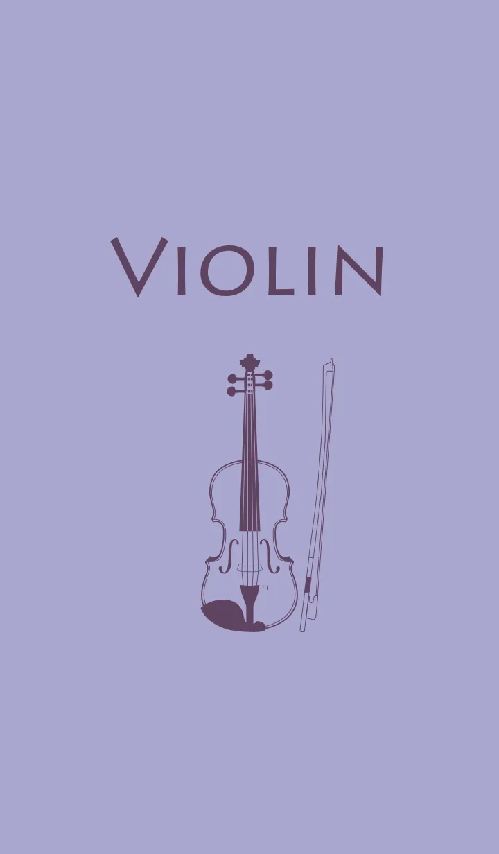 [LINE着せ替え] バイオリン ペールオーキッドの画像1