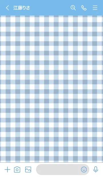 [LINE着せ替え] ザ ハート チェック 264の画像3