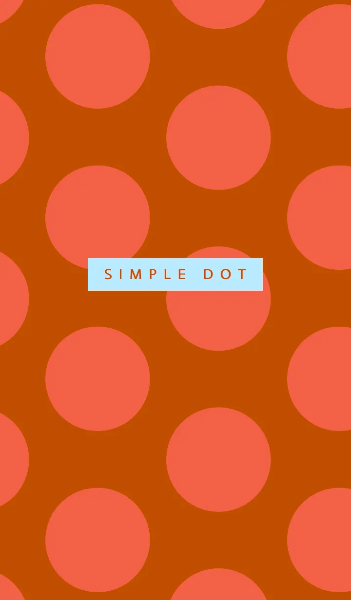 [LINE着せ替え] シンプル ドット 108の画像1