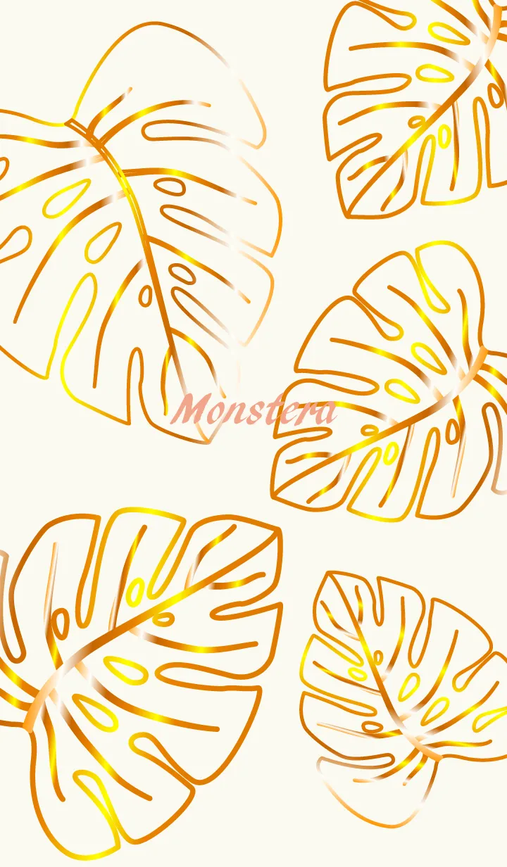 [LINE着せ替え] Monstera..7の画像1