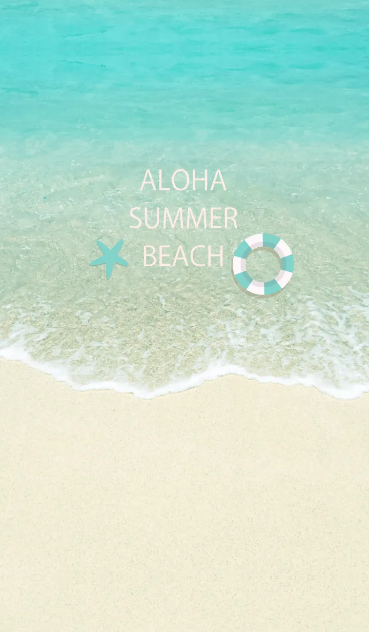 [LINE着せ替え] ALOHA SUMMER BEACH..92の画像1