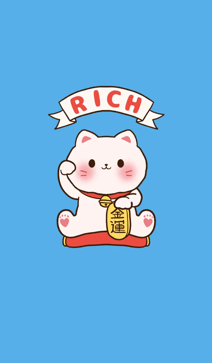 [LINE着せ替え] The maneki-neko (fortune cat) 23の画像1