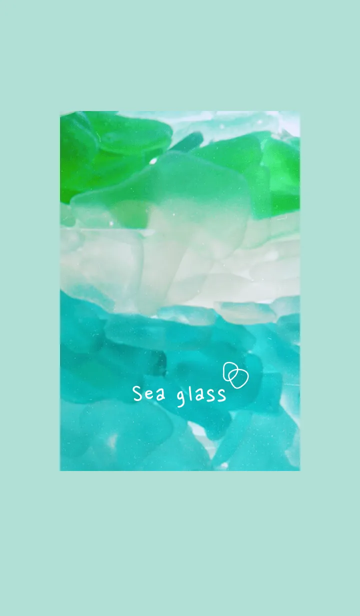 [LINE着せ替え] Sea glass_01の画像1