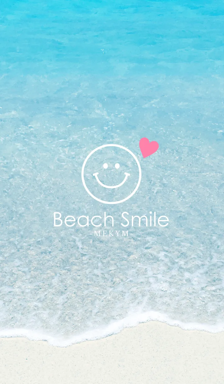 [LINE着せ替え] Beach Smile-LOVE 10の画像1