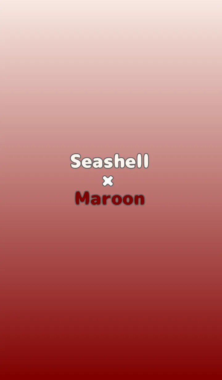 [LINE着せ替え] 貝殻色★マルーン.TKCの画像1