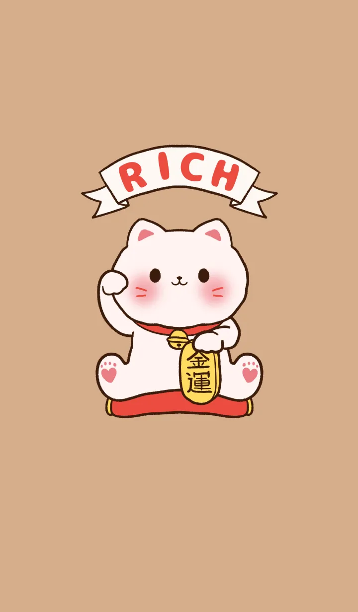 [LINE着せ替え] The maneki-neko (fortune cat) 26の画像1