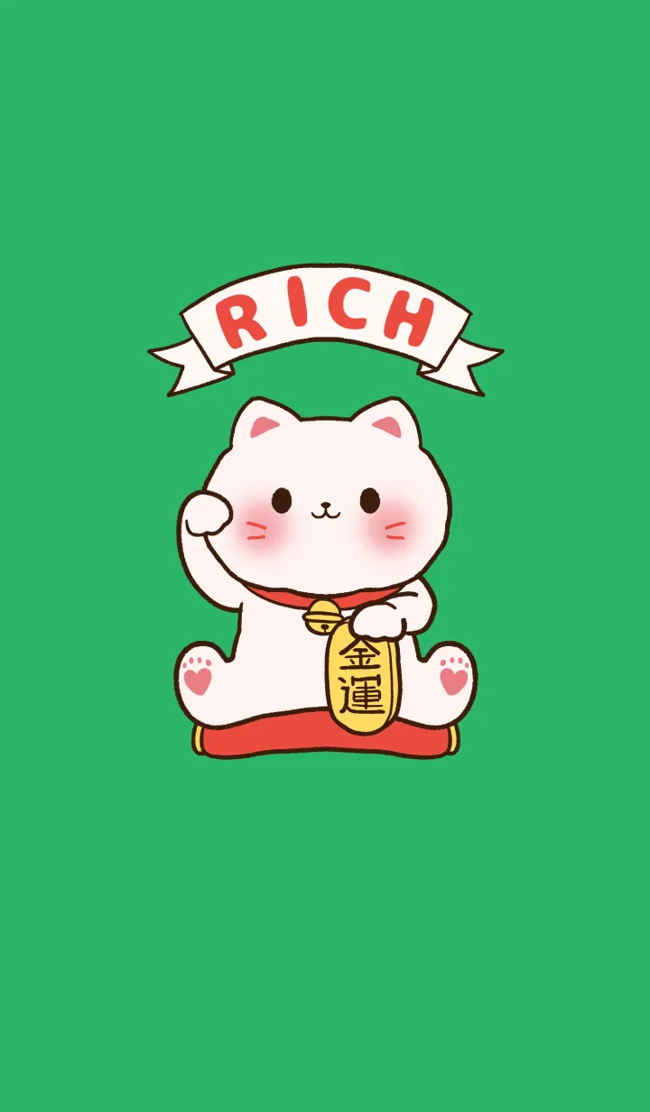 The maneki-neko (fortune cat) 28の着せ替えメイン画像