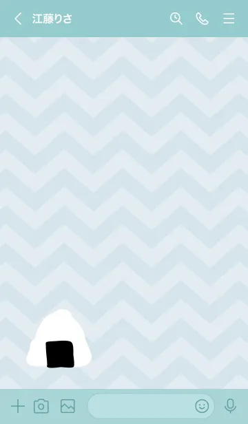 [LINE着せ替え] おにぎり シンプル16の画像3