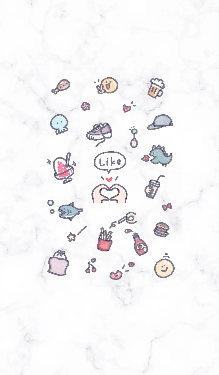 [LINE着せ替え] シンプルなアイコン17♥ウィスタリア09_1の画像1