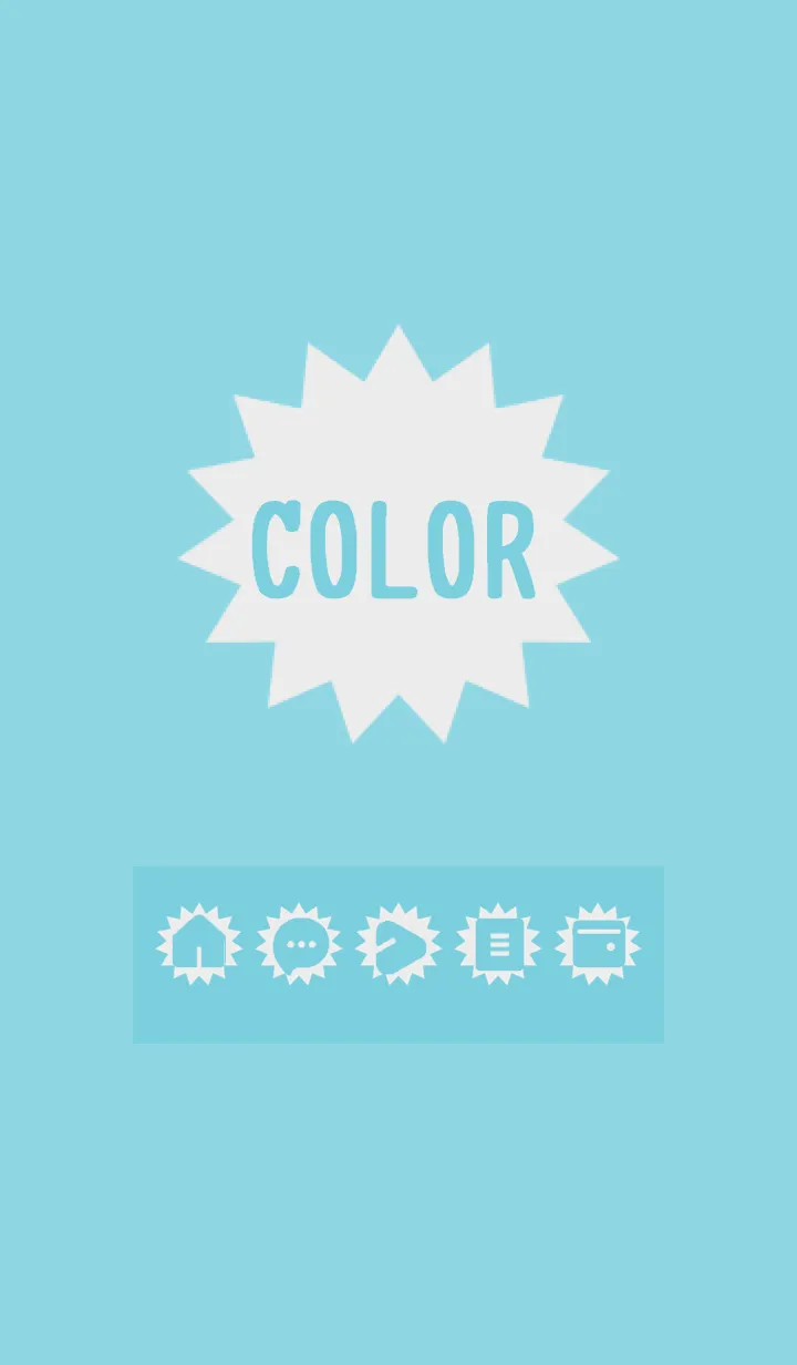 [LINE着せ替え] green color H06の画像1