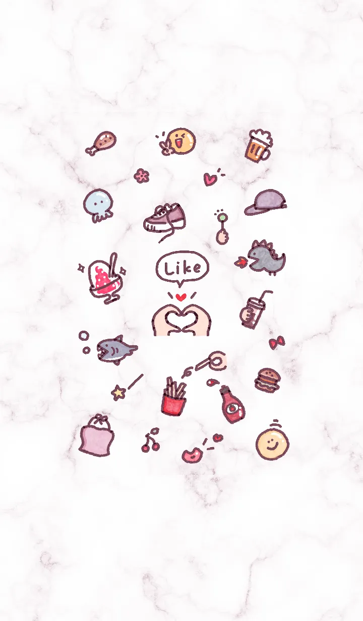 [LINE着せ替え] シンプルなアイコン17♥バイオレット04_1の画像1