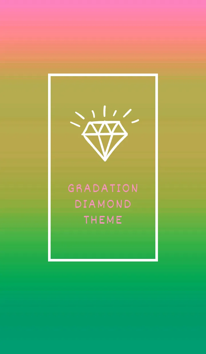 [LINE着せ替え] グラデーション ダイアモンド  139の画像1