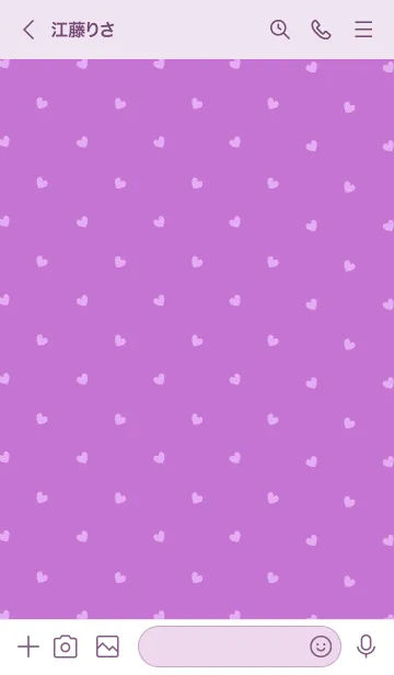 [LINE着せ替え] ミニ ハート _036の画像3