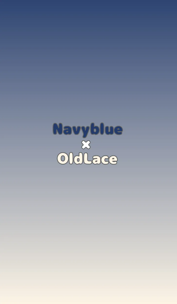 [LINE着せ替え] 紺色★オールドレース.TKCの画像1