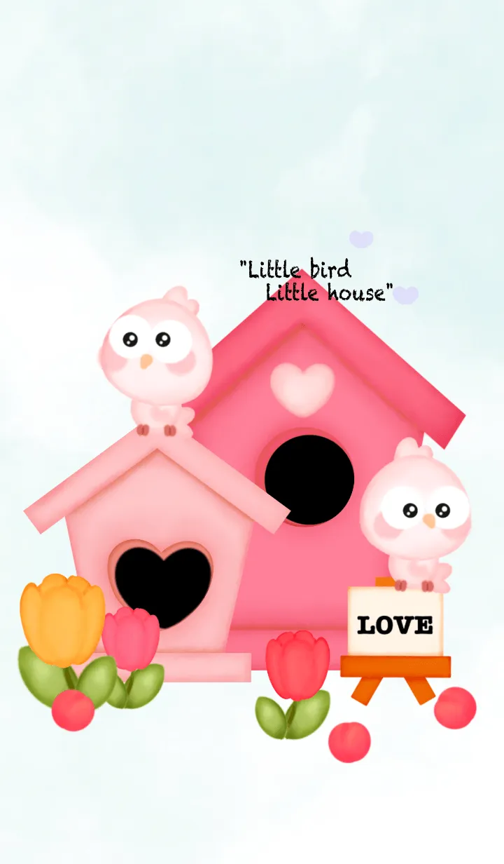 [LINE着せ替え] Little birdhouse 6の画像1