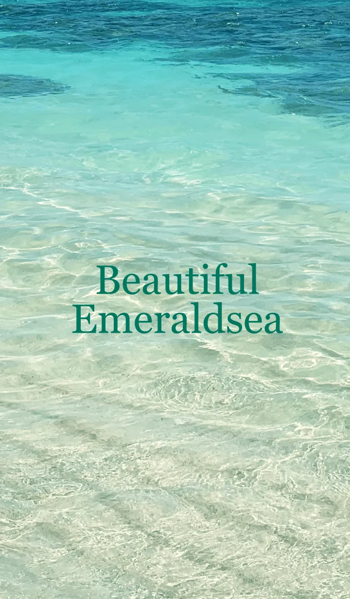 [LINE着せ替え] Beautiful Emeraldsea-MEKYM 25の画像1