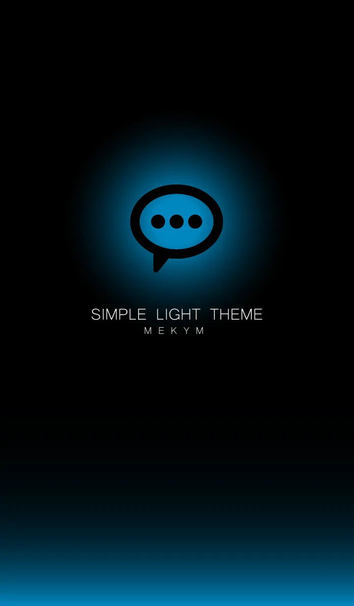 [LINE着せ替え] SIMPLE LIGHT ICON-GRADATION 7の画像1