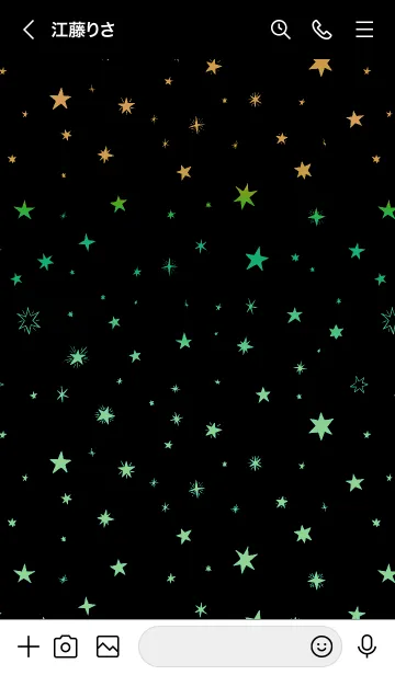 [LINE着せ替え] ミニ スターズ _24の画像3