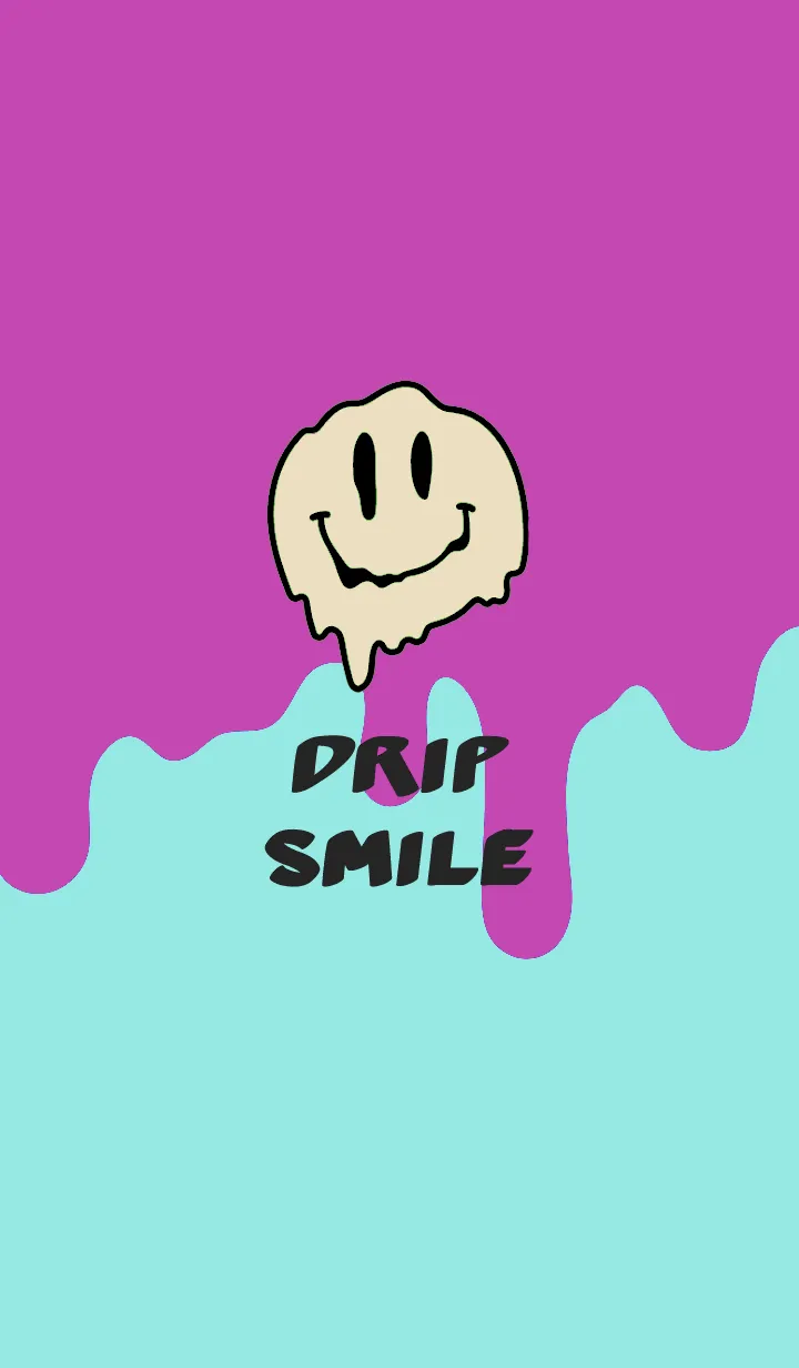 [LINE着せ替え] ドリップスマイル 126の画像1