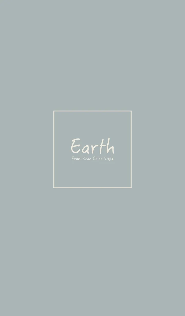 [LINE着せ替え] Earth／ダルブルーベージュの画像1