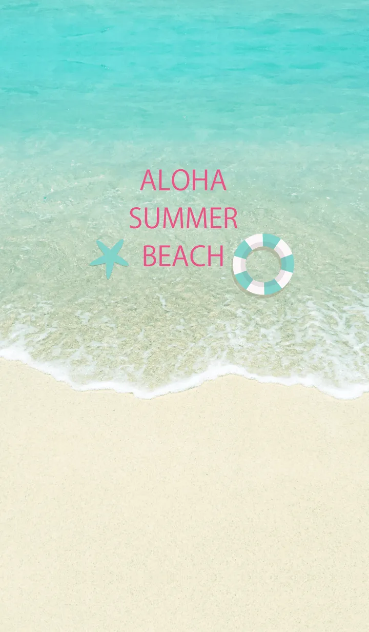 [LINE着せ替え] ALOHA SUMMER BEACH..99の画像1