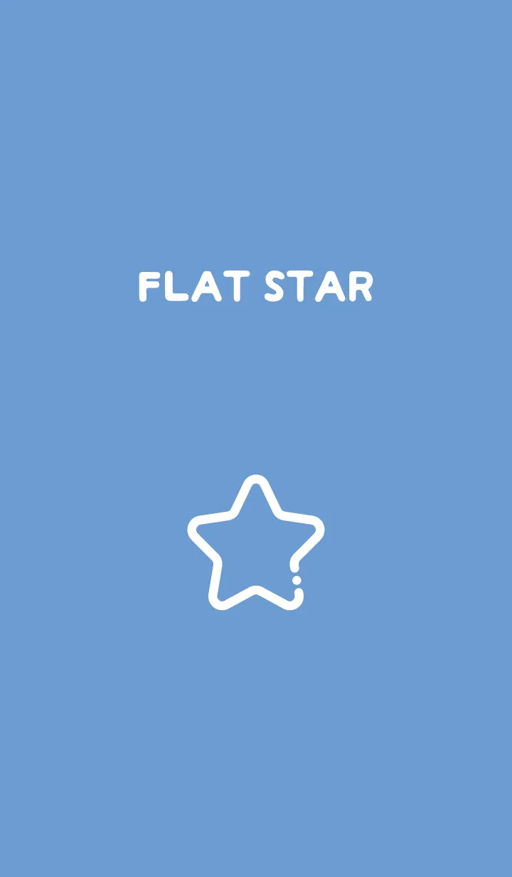 [LINE着せ替え] FLAT STAR / Hyacinthの画像1