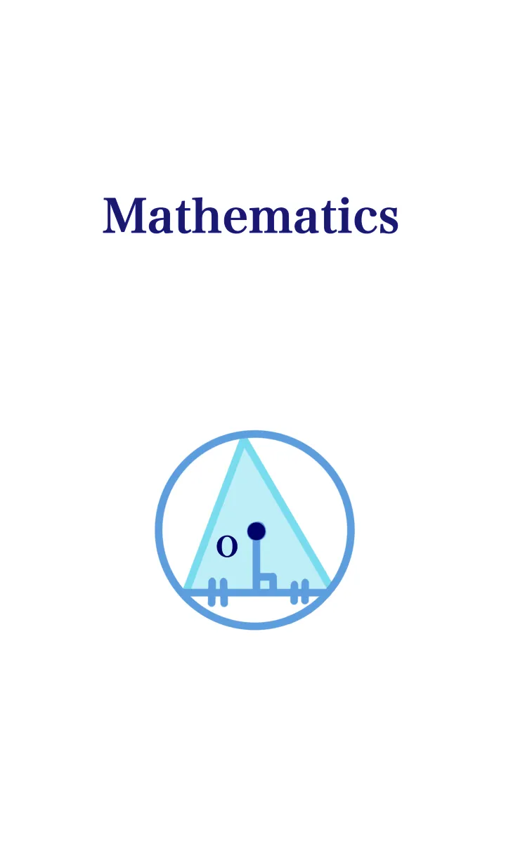 [LINE着せ替え] 数学 三角形の五心編の画像1