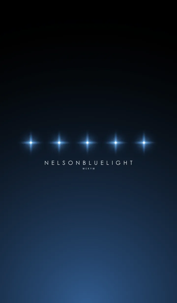 [LINE着せ替え] NELSON BLUE STARLIGHTの画像1