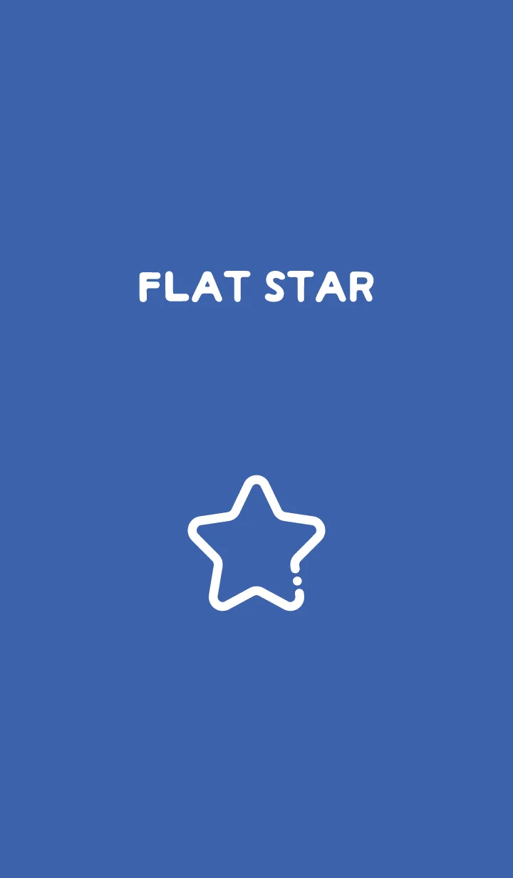 [LINE着せ替え] FLAT STAR / Lapis Lazuliの画像1