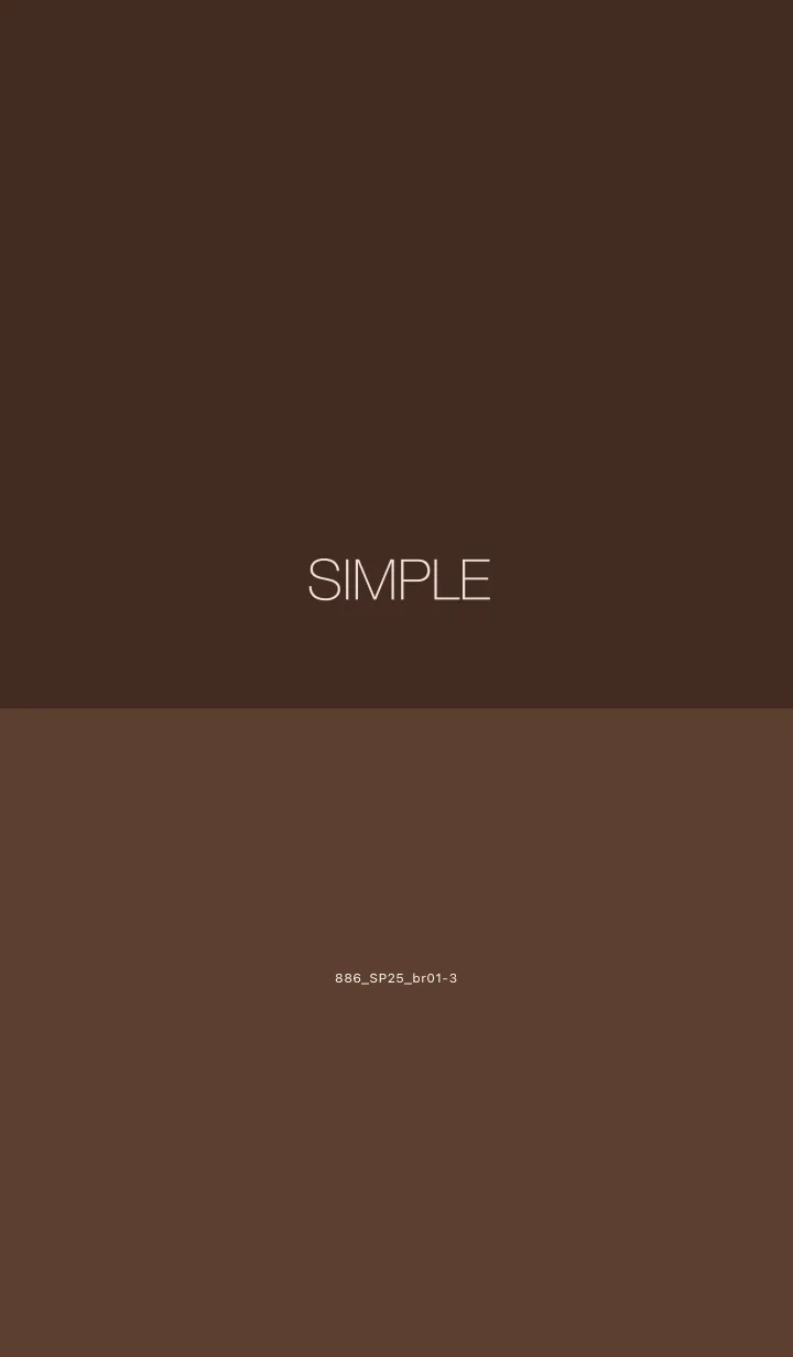 [LINE着せ替え] 886_25_ブラウン1-3の画像1