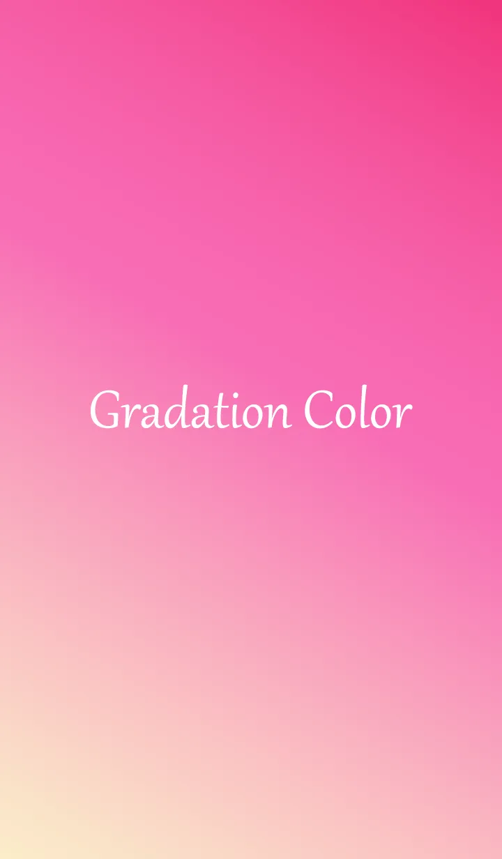 [LINE着せ替え] Gradation Color *Pink 2*の画像1