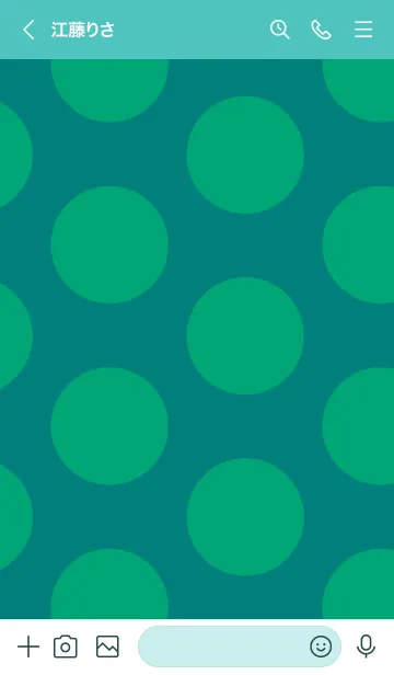 [LINE着せ替え] シンプル ドット 113の画像3