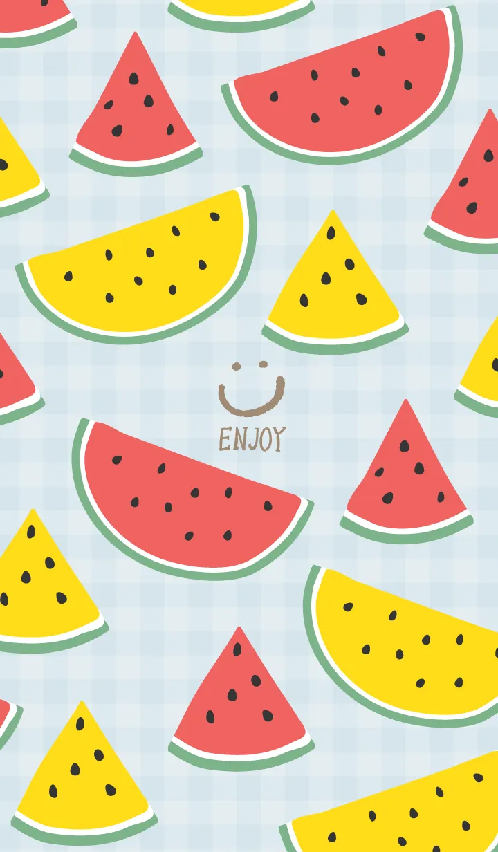 [LINE着せ替え] 大きいスイカ10の画像1