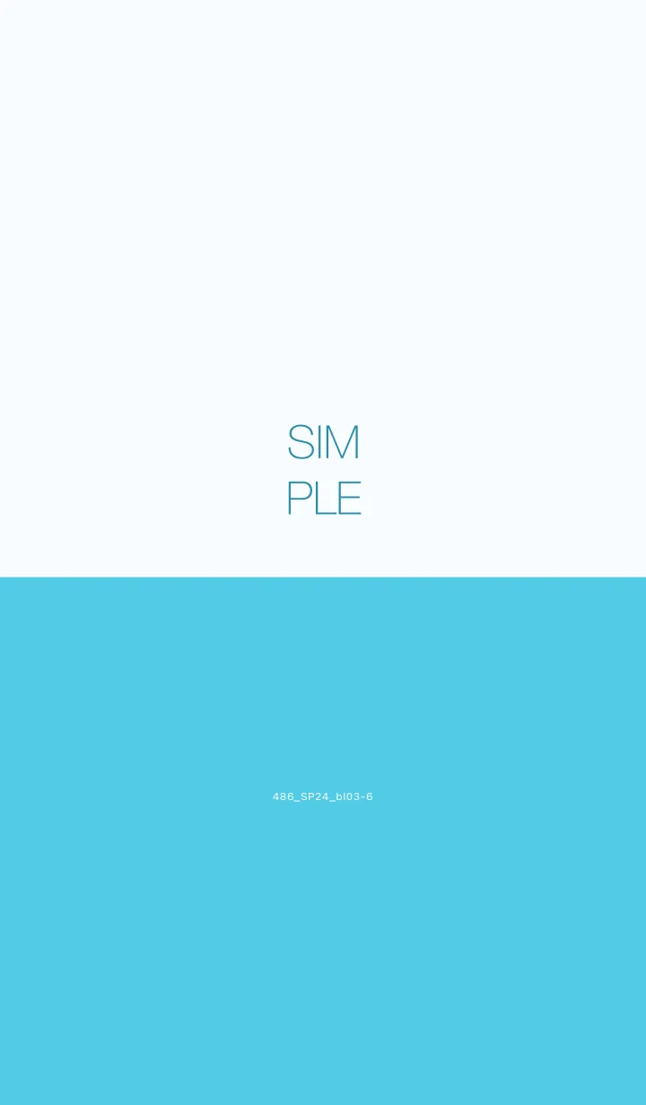 [LINE着せ替え] 486_24_ブルー3-6の画像1