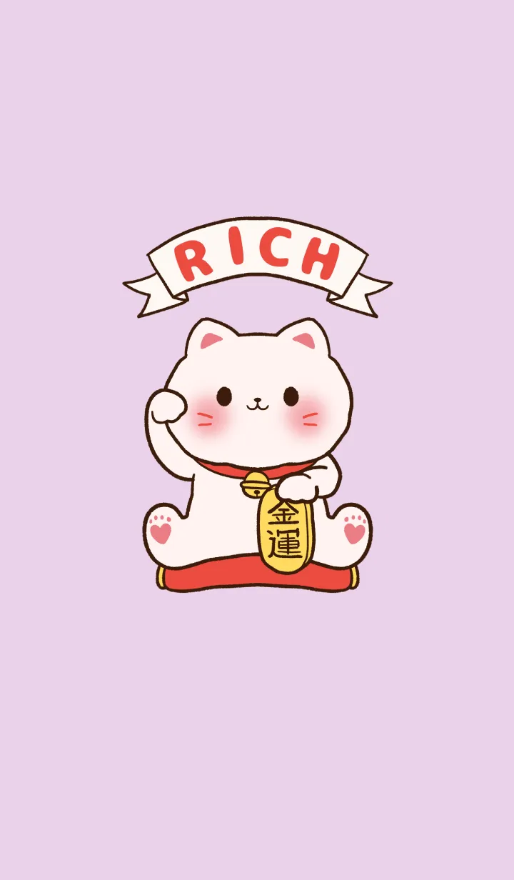 [LINE着せ替え] The maneki-neko (fortune cat) 31の画像1