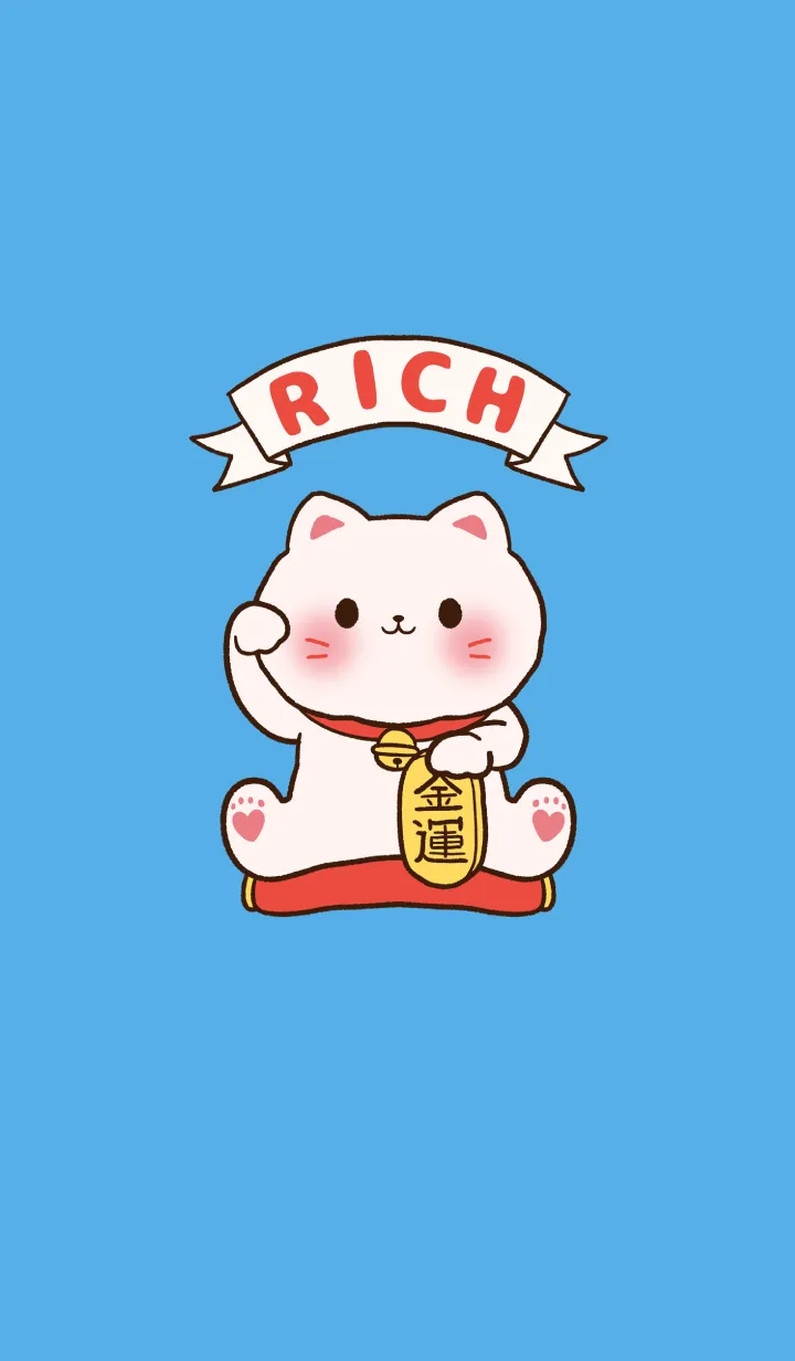 The maneki-neko (fortune cat) 33の着せ替えメイン画像
