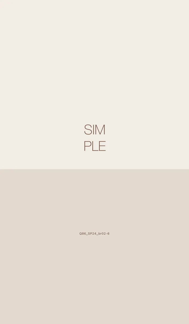 [LINE着せ替え] Q86_24_ブラウン2-6の画像1