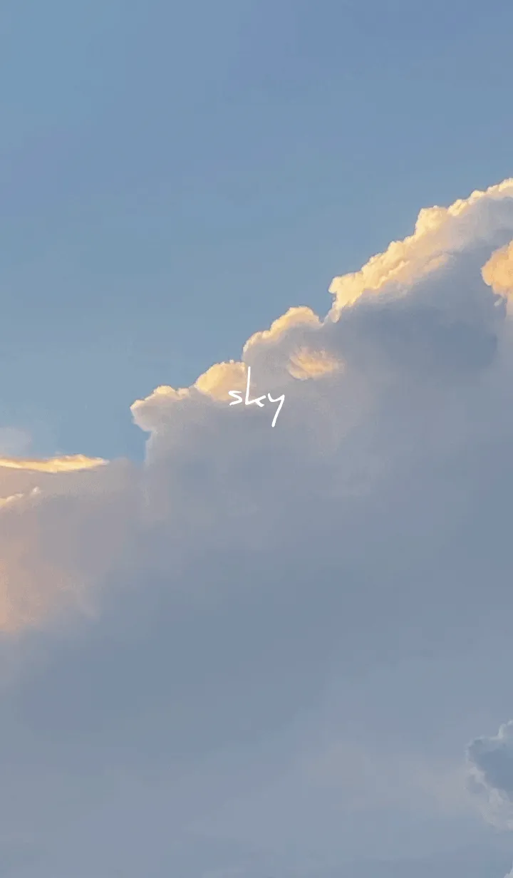 [LINE着せ替え] ブラック : Emo Soraの画像1