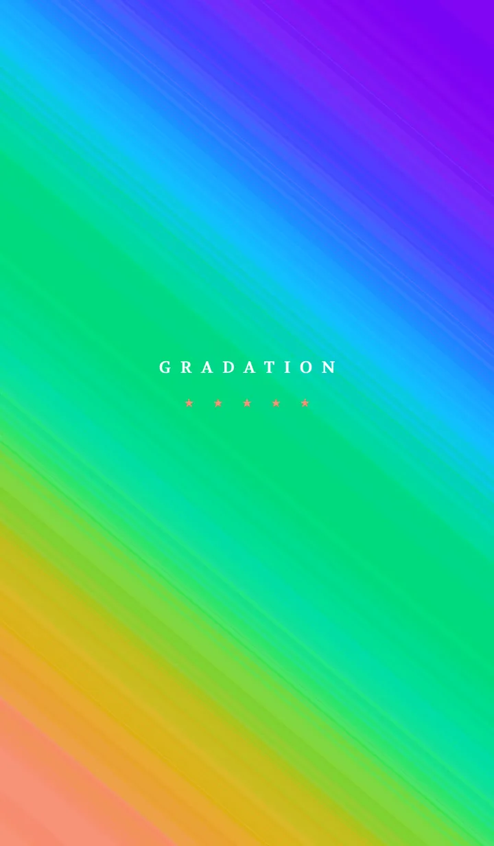 [LINE着せ替え] グラデーション ミニ スター 121の画像1